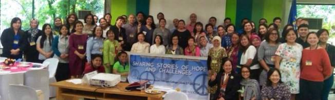 Inspired in the presence of all these talented and passionate peace educators.